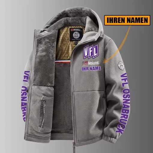 VfL Osnabrück – Winter Zip Hoodie Neue Edition mit Ihrem Namen VfL Osnabrück – Winter Zip Hoodie Neue Edition mit Ihrem Namen