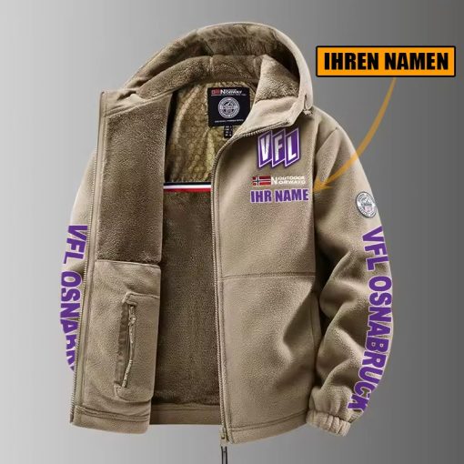 VfL Osnabrück – Winter Zip Hoodie Neue Edition mit Ihrem Namen VfL Osnabrück – Winter Zip Hoodie Neue Edition mit Ihrem Namen