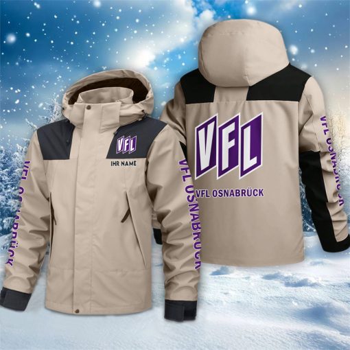 VfL Osnabrück – Outdoorjacke Sportlicher Stil mit Ihrem Namen VfL Osnabrück – Outdoorjacke Sportlicher Stil mit Ihrem Namen