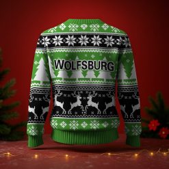 VfL Wolfsburg Fan Edition Weihnachtspullover im neuen Design