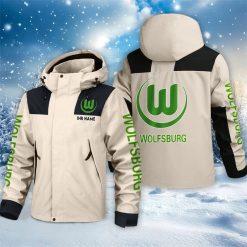 VfL Wolfsburg – Outdoorjacke – Sportlicher Stil mit Ihrem Namen