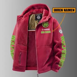 VfL Wolfsburg – Winter Zip Hoodie Neue Edition mit Ihrem Namen