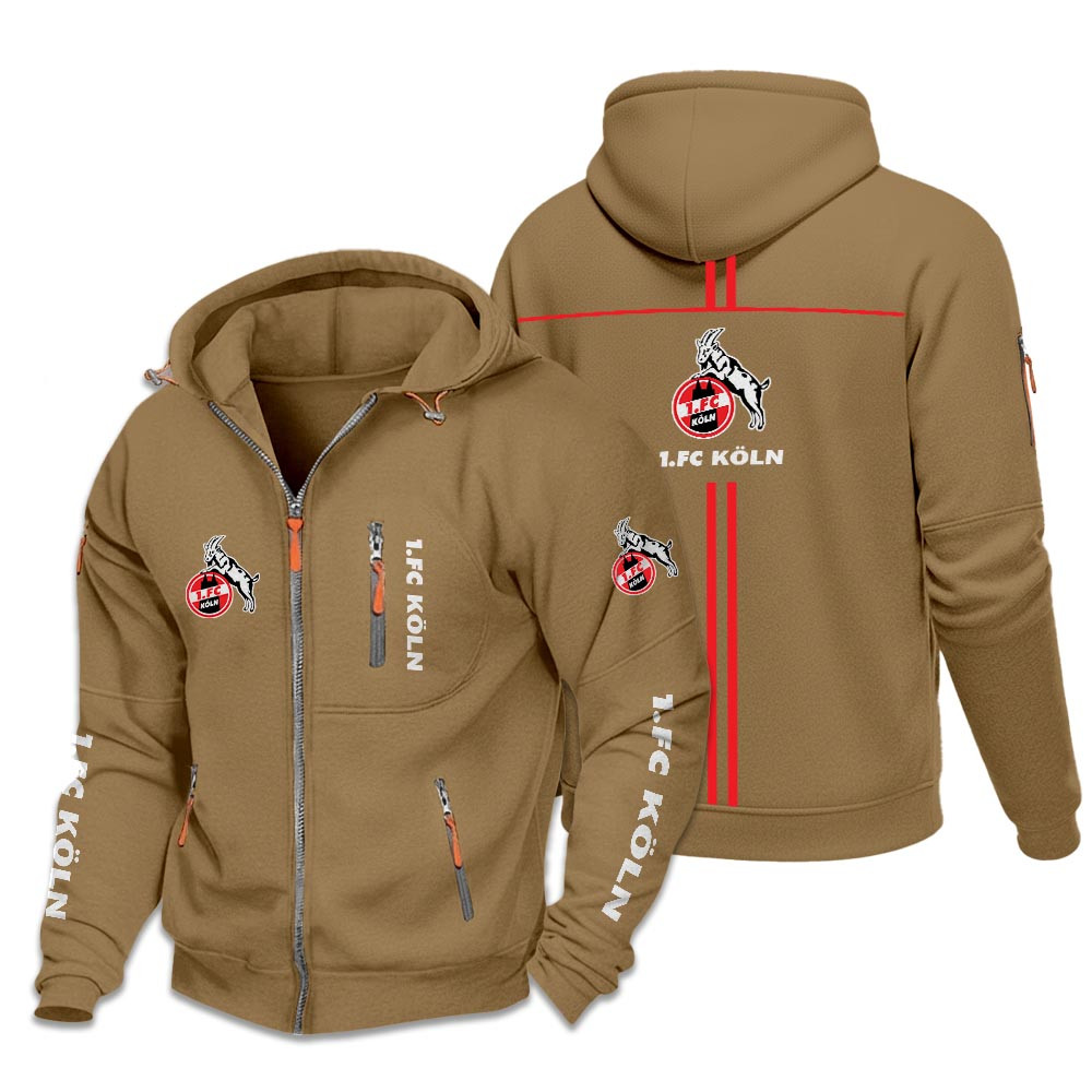 1. FC Köln – Zip-Up-Jacke Neue Edition 1. FC Köln – Zip-Up-Jacke Neue Edition