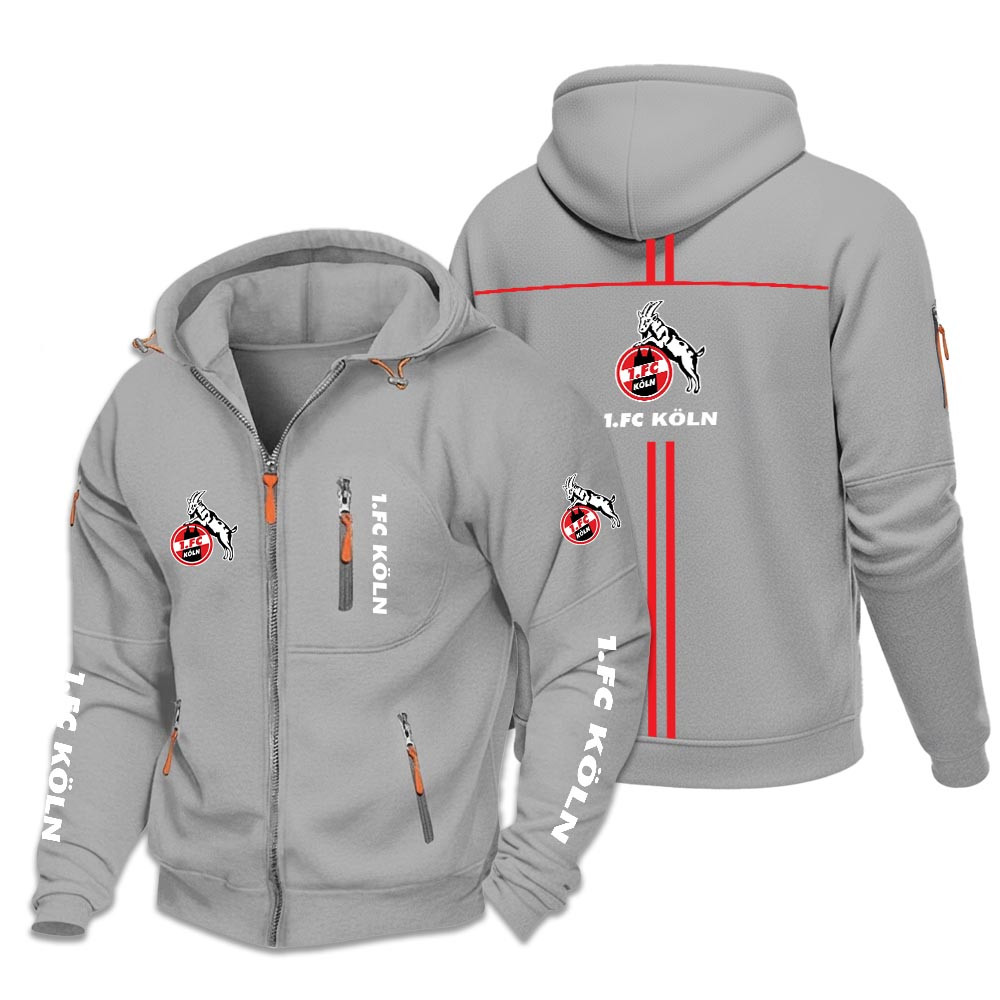 1. FC Köln – Zip-Up-Jacke Neue Edition 1. FC Köln – Zip-Up-Jacke Neue Edition