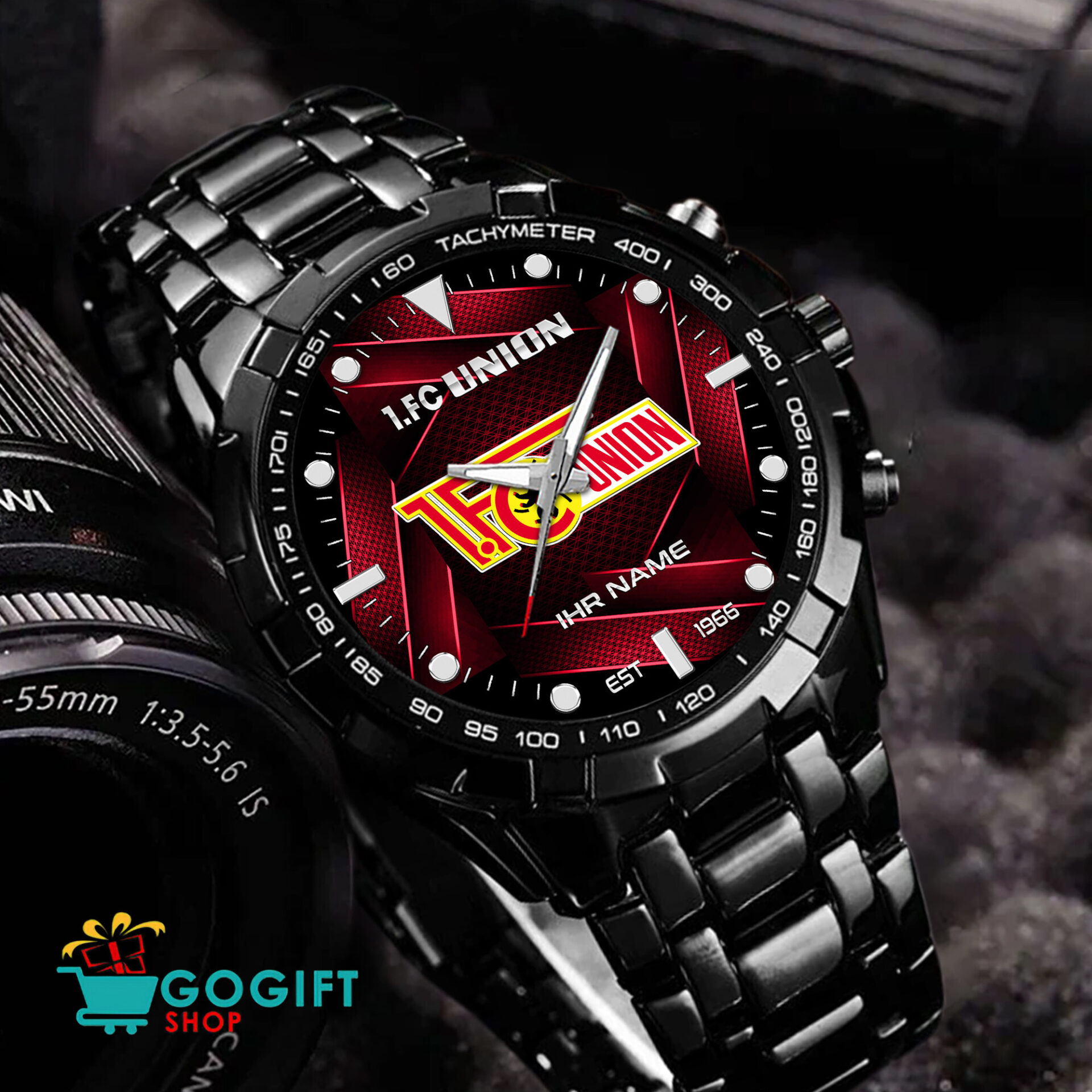 1. FC Union Berlin – Aurora Uhr Sonderausgabe mit Ihrem Namen 1. FC Union Berlin – Aurora Uhr Sonderausgabe mit Ihrem Namen