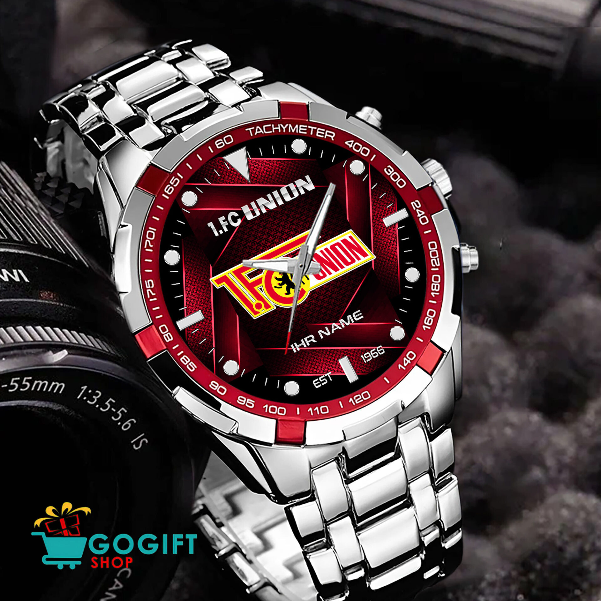 1. FC Union Berlin – Aurora Uhr Sonderausgabe mit Ihrem Namen 1. FC Union Berlin – Aurora Uhr Sonderausgabe mit Ihrem Namen