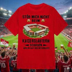 1. FC Kaiserslautern T-Shirt Neue Version Nur reden wenn es Bier gibt