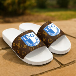 1. FC Magdeburg Neue Edition PU-Pantoletten