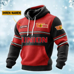 1. FC Union Berlin – Waffelstrick Hoodie Sonderausgabe mit Ihrem Namen