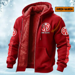 1. FSV Mainz 05 – Hoodie mit Fleecefutter Sonderausgabe mit Ihrem Namen