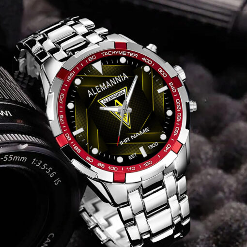 Alemannia Aachen – Aurora Uhr Neue Version mit Ihrem Namen Alemannia Aachen – Aurora Uhr Neue Version mit Ihrem Namen