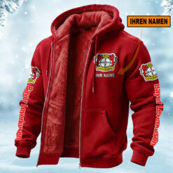 Bayer 04 Leverkusen – Hoodie mit Fleecefutter Sonderausgabe mit Ihrem Namen