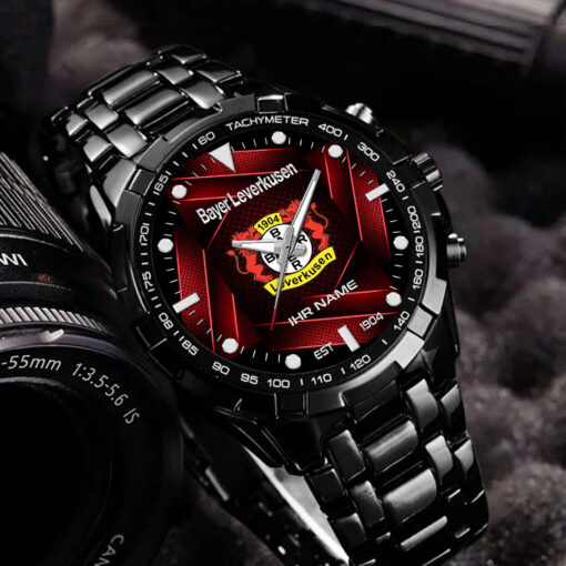 Bayer 04 Leverkusen – Aurora Uhr Neue Version mit Ihrem Namen Bayer 04 Leverkusen – Aurora Uhr Neue Version mit Ihrem Namen