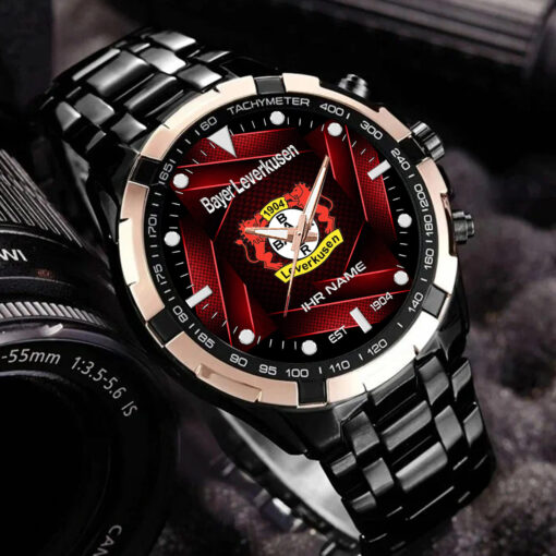 Bayer 04 Leverkusen – Aurora Uhr Neue Version mit Ihrem Namen Bayer 04 Leverkusen – Aurora Uhr Neue Version mit Ihrem Namen