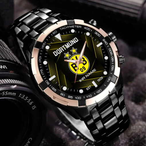 Borussia Dortmund – Aurora Uhr Neue Version mit Ihrem Namen Borussia Dortmund – Aurora Uhr Neue Version mit Ihrem Namen