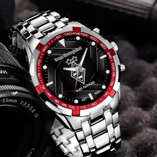 Borussia Mönchengladbach – Aurora Uhr Neue Version mit Ihrem Namen Borussia Mönchengladbach – Aurora Uhr Neue Version mit Ihrem Namen