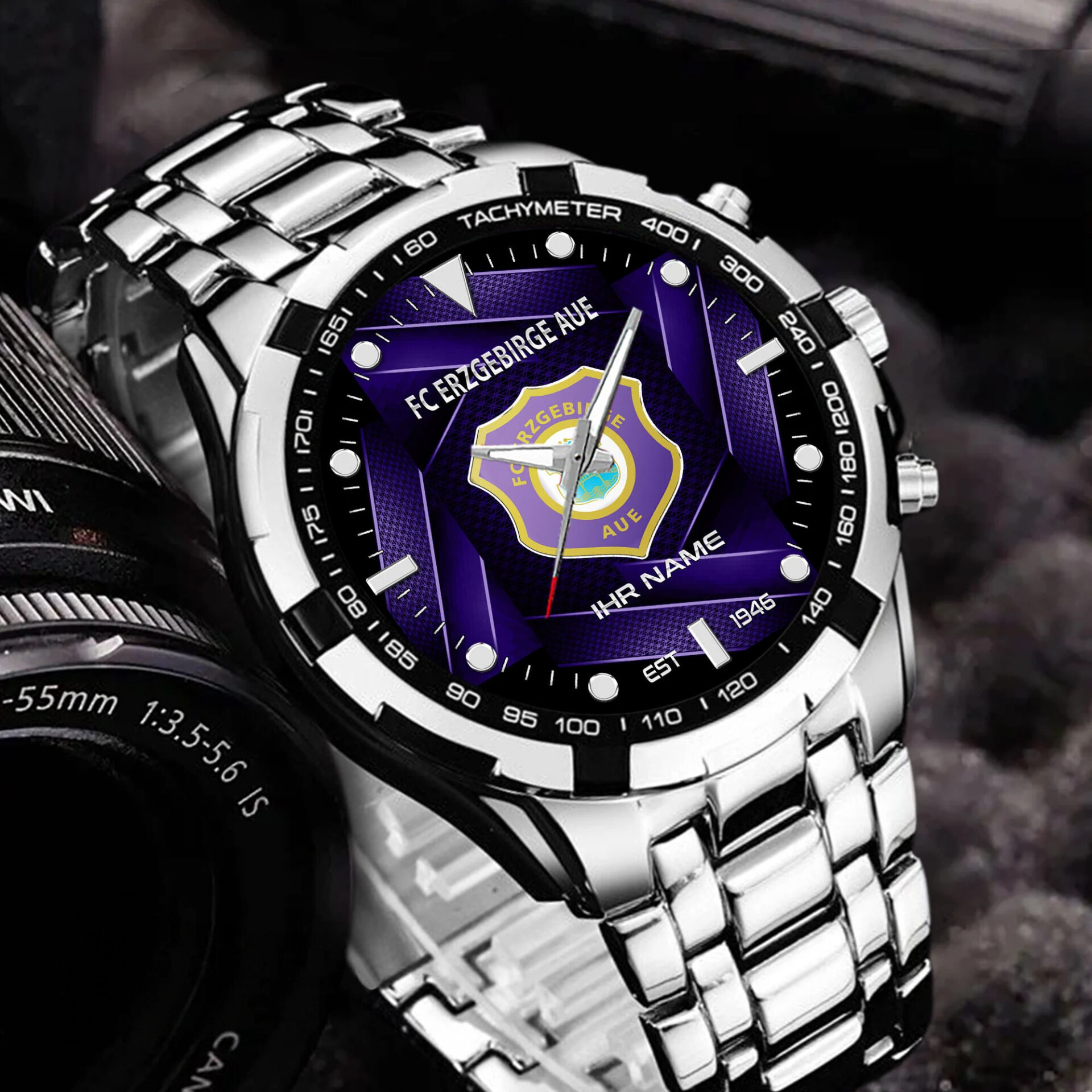 FC Erzgebirge Aue – Aurora Uhr Neue Version mit Ihrem Namen FC Erzgebirge Aue – Aurora Uhr Neue Version mit Ihrem Namen