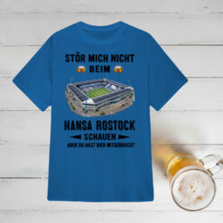 FC Hansa Rostock T-Shirt Neue Version Nur reden wenn es Bier gibt