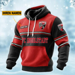 FC Ingolstadt 04 – Waffelstrick Hoodie Sonderausgabe mit Ihrem Namen