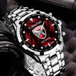 FC Ingolstadt 04 – Aurora Uhr Neue Version mit Ihrem Namen