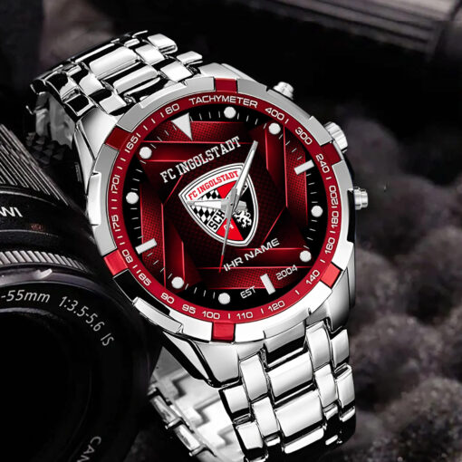 FC Ingolstadt 04 – Aurora Uhr Neue Version mit Ihrem Namen FC Ingolstadt 04 – Aurora Uhr Neue Version mit Ihrem Namen