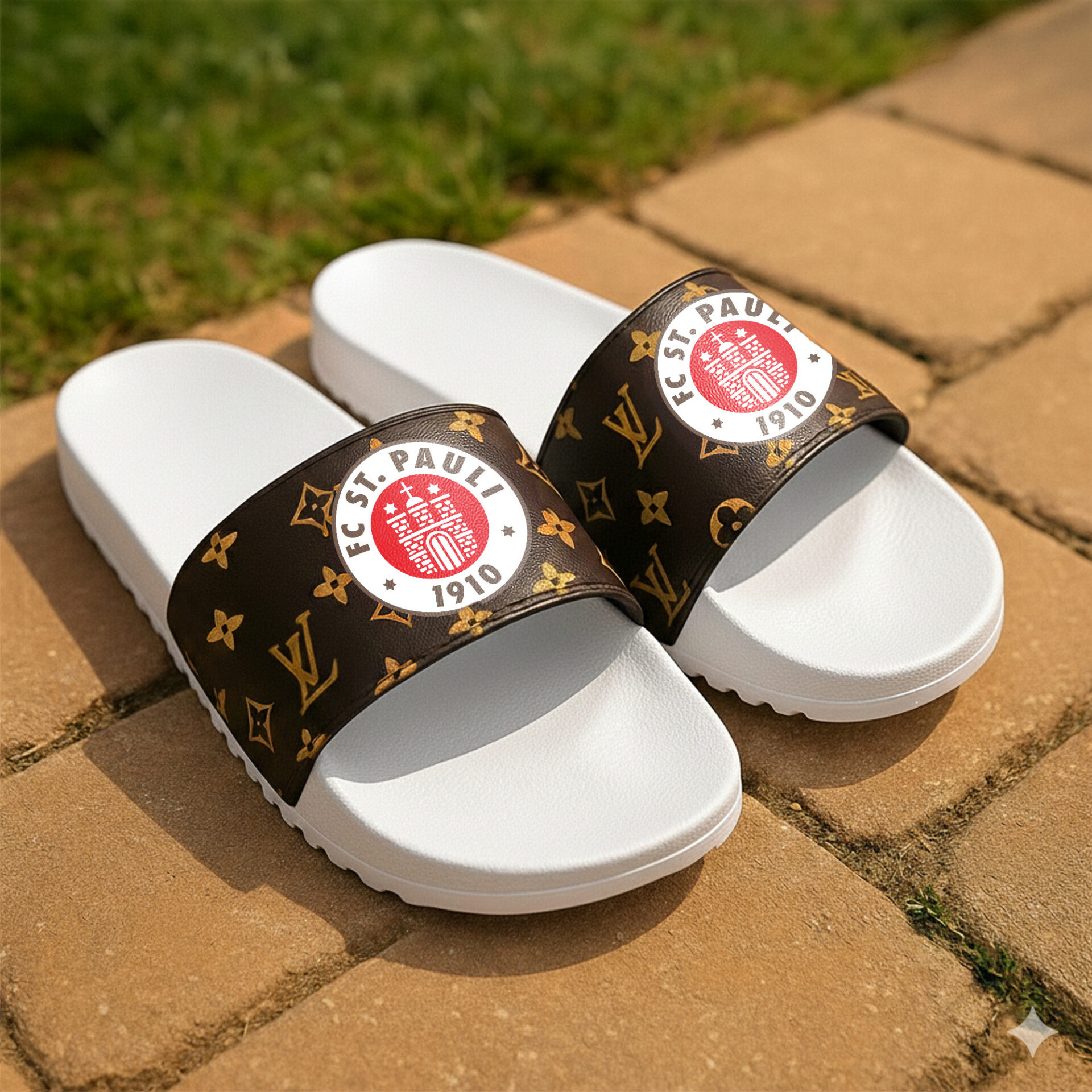 FC St. Pauli Neue Edition PU-Pantoletten FC St. Pauli Neue Edition PU-Pantoletten