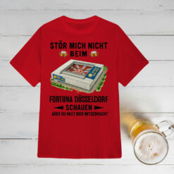 Fortuna Düsseldorf T-Shirt Neue Version Nur reden wenn es Bier gibt