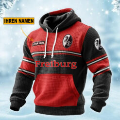 SC Freiburg – Waffelstrick Hoodie Sonderausgabe mit Ihrem Namen