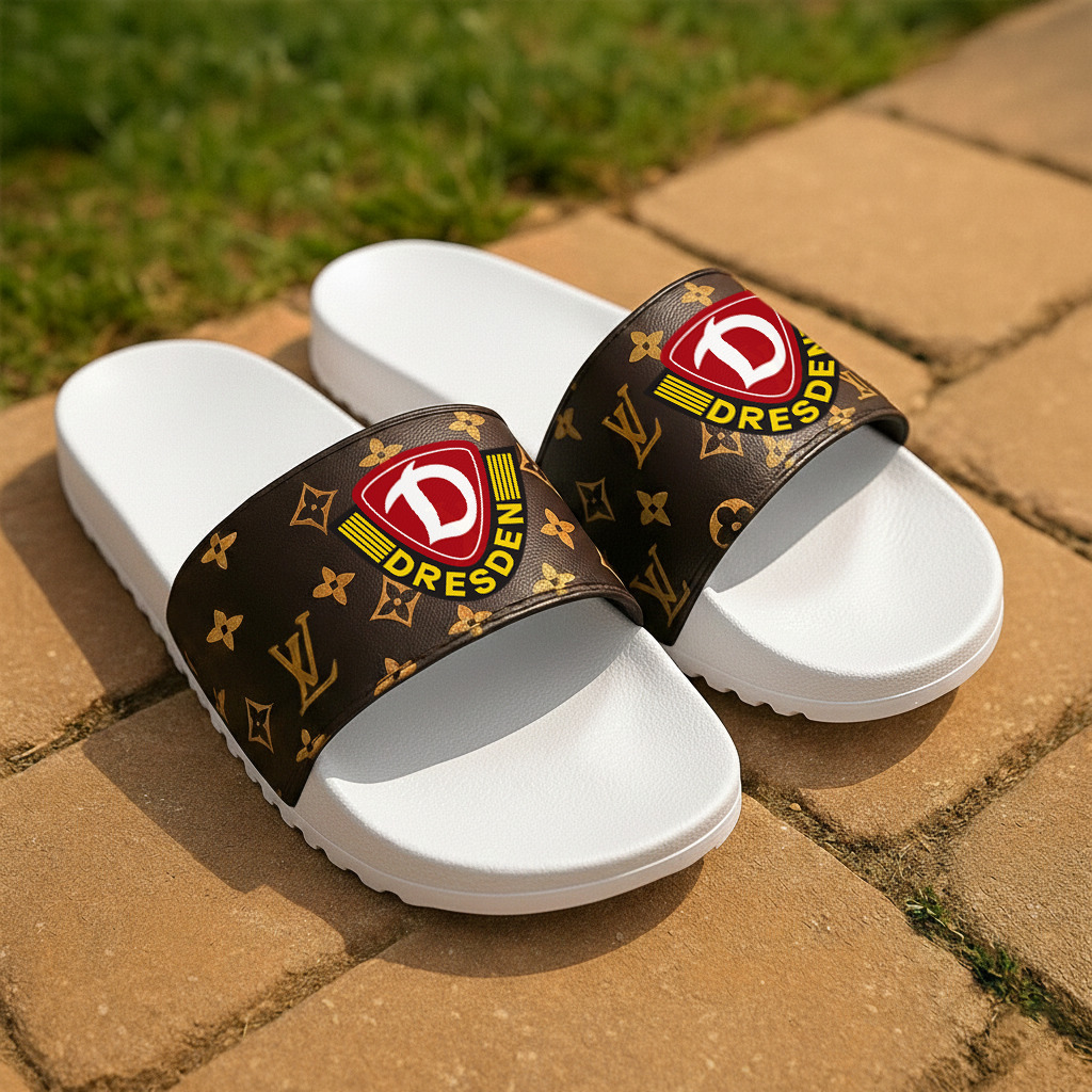 SG Dynamo Dresden Neue Edition PU-Pantoletten SG Dynamo Dresden Neue Edition PU-Pantoletten
