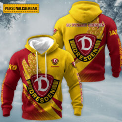 SG Dynamo Dresden - Waffelstrick Hoodie Limitierte Auflage mit Ihrem Namen