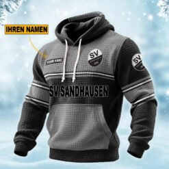 SV Sandhausen – Waffelstrick Hoodie Sonderausgabe mit Ihrem Namen
