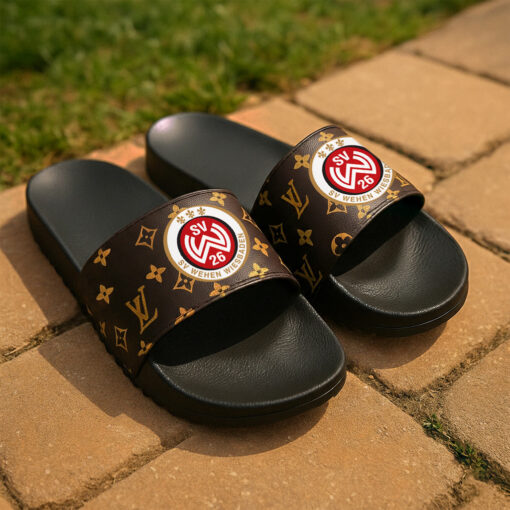 SV Wehen Wiesbaden Neue Edition PU-Pantoletten SV Wehen Wiesbaden Neue Edition PU-Pantoletten