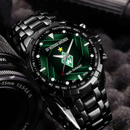 SV Werder Bremen – Aurora Uhr Neue Version mit Ihrem Namen SV Werder Bremen – Aurora Uhr Neue Version mit Ihrem Namen