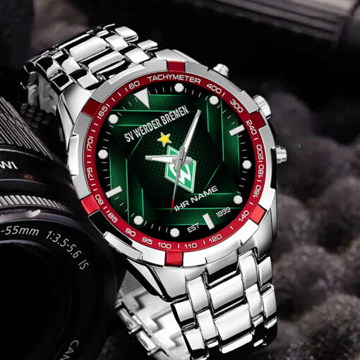 SV Werder Bremen – Aurora Uhr Neue Version mit Ihrem Namen SV Werder Bremen – Aurora Uhr Neue Version mit Ihrem Namen