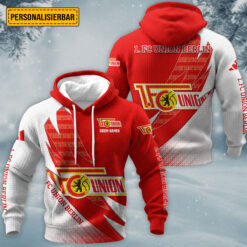 1. FC Union Berlin - Waffelstrick Hoodie Limitierte Auflage mit Ihrem Namen