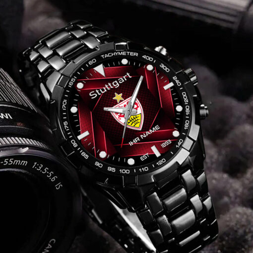 VfB Stuttgart – Aurora Uhr Neue Version mit Ihrem Namen VfB Stuttgart – Aurora Uhr Neue Version mit Ihrem Namen