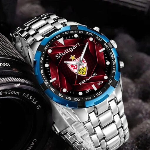 VfB Stuttgart – Aurora Uhr Neue Version mit Ihrem Namen VfB Stuttgart – Aurora Uhr Neue Version mit Ihrem Namen