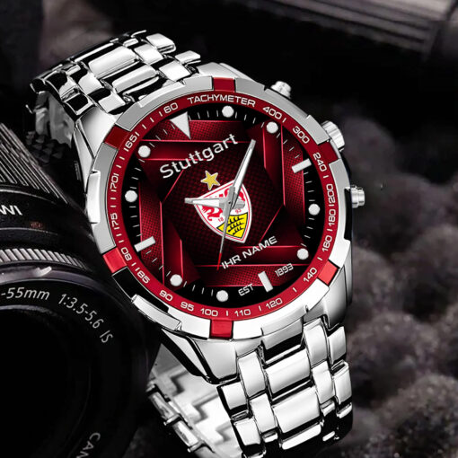 VfB Stuttgart – Aurora Uhr Neue Version mit Ihrem Namen VfB Stuttgart – Aurora Uhr Neue Version mit Ihrem Namen