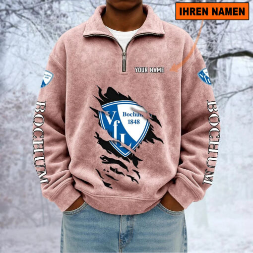 VfL Bochum 1848 – Sweatshirt mit Halbzip – Neue Version mit Ihrem Namen VfL Bochum 1848 – Sweatshirt mit Halbzip – Neue Version mit Ihrem Namen