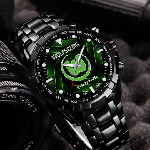 VfL Wolfsburg – Aurora Uhr Neue Version mit Ihrem Namen VfL Wolfsburg – Aurora Uhr Neue Version mit Ihrem Namen