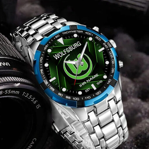 VfL Wolfsburg – Aurora Uhr Neue Version mit Ihrem Namen VfL Wolfsburg – Aurora Uhr Neue Version mit Ihrem Namen