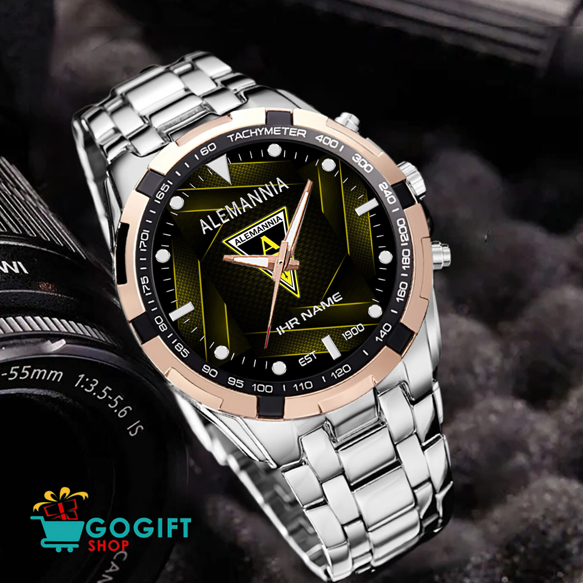 Alemannia Aachen – Aurora Uhr Sonderausgabe mit Ihrem Namen Alemannia Aachen – Aurora Uhr Sonderausgabe mit Ihrem Namen