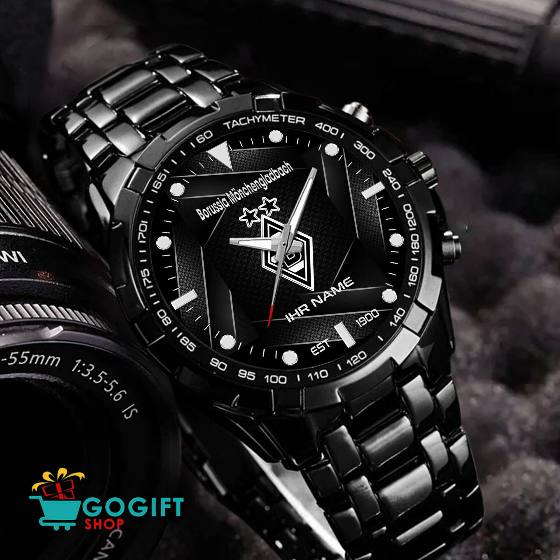 Borussia Mönchengladbach – Aurora Uhr Sonderausgabe mit Ihrem Namen Borussia Mönchengladbach – Aurora Uhr Sonderausgabe mit Ihrem Namen