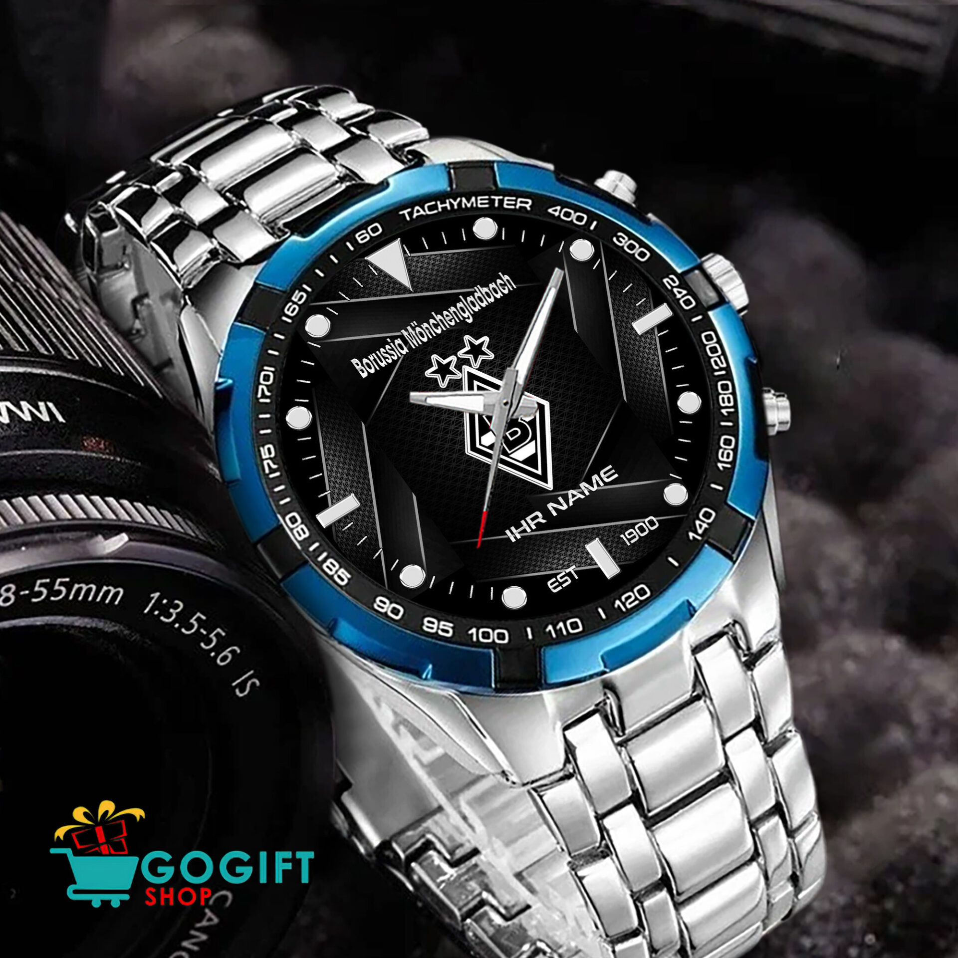 Borussia Mönchengladbach – Aurora Uhr Sonderausgabe mit Ihrem Namen Borussia Mönchengladbach – Aurora Uhr Sonderausgabe mit Ihrem Namen