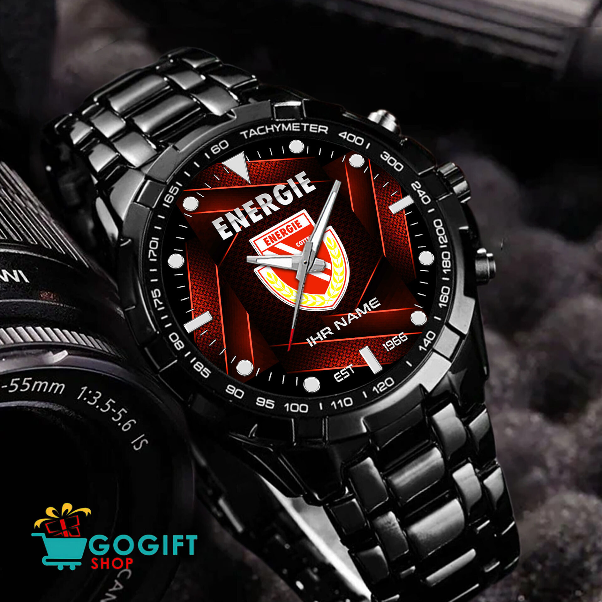 Energie Cottbus – Aurora Uhr Sonderausgabe mit Ihrem Namen Energie Cottbus – Aurora Uhr Sonderausgabe mit Ihrem Namen