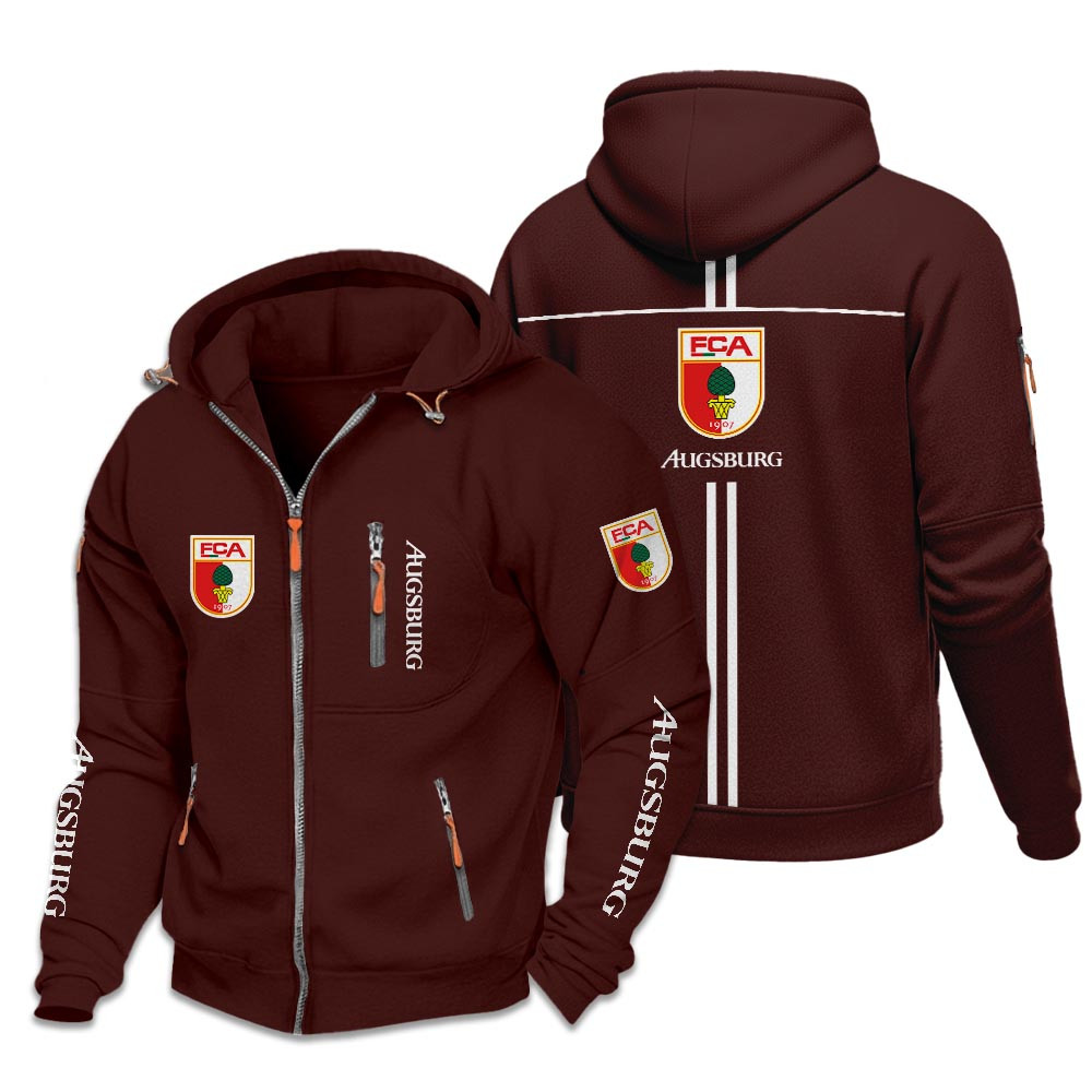 FC Augsburg – Zip-Up-Jacke Neue Edition FC Augsburg – Zip-Up-Jacke Neue Edition
