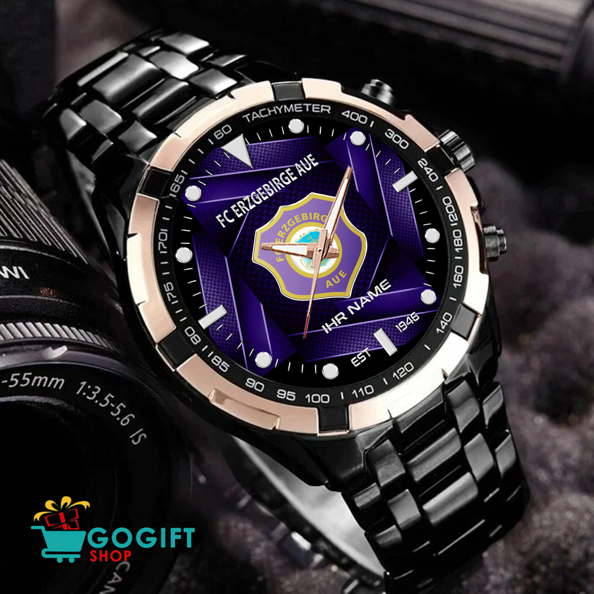 FC Erzgebirge Aue – Aurora Uhr Sonderausgabe mit Ihrem Namen FC Erzgebirge Aue – Aurora Uhr Sonderausgabe mit Ihrem Namen