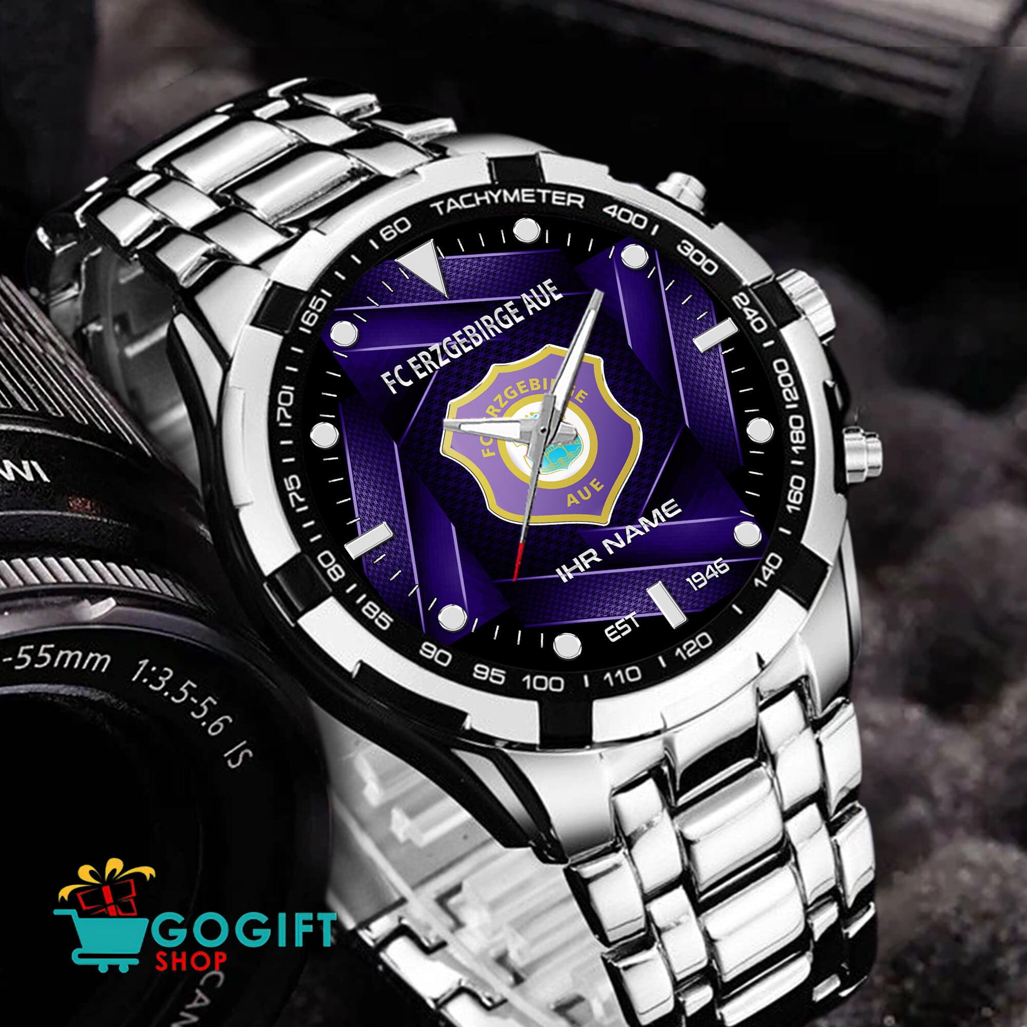 FC Erzgebirge Aue – Aurora Uhr Sonderausgabe mit Ihrem Namen FC Erzgebirge Aue – Aurora Uhr Sonderausgabe mit Ihrem Namen