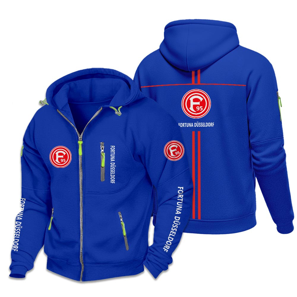 Fortuna Düsseldorf – Zip-Up-Jacke Neue Edition Fortuna Düsseldorf – Zip-Up-Jacke Neue Edition