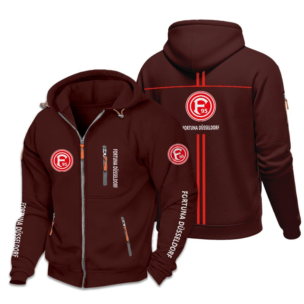 Fortuna Düsseldorf – Zip-Up-Jacke Neue Edition Fortuna Düsseldorf – Zip-Up-Jacke Neue Edition
